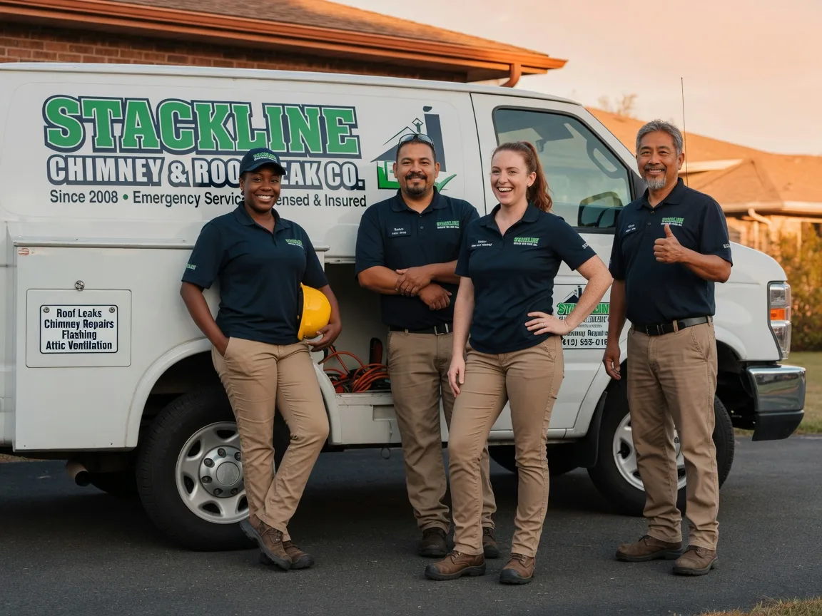 Chimney flashing repair company in Tucker, GA